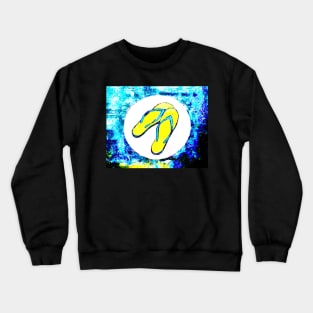 Flip Flopping Around the World Crewneck Sweatshirt